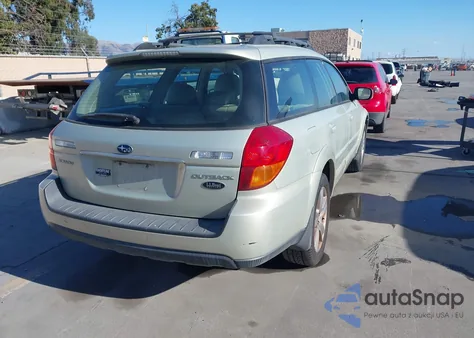 2005 Subaru Outback 3.0R L.l. Bean Edition z USA, uszkodzony, nr VIN 4S4BP86C854379846